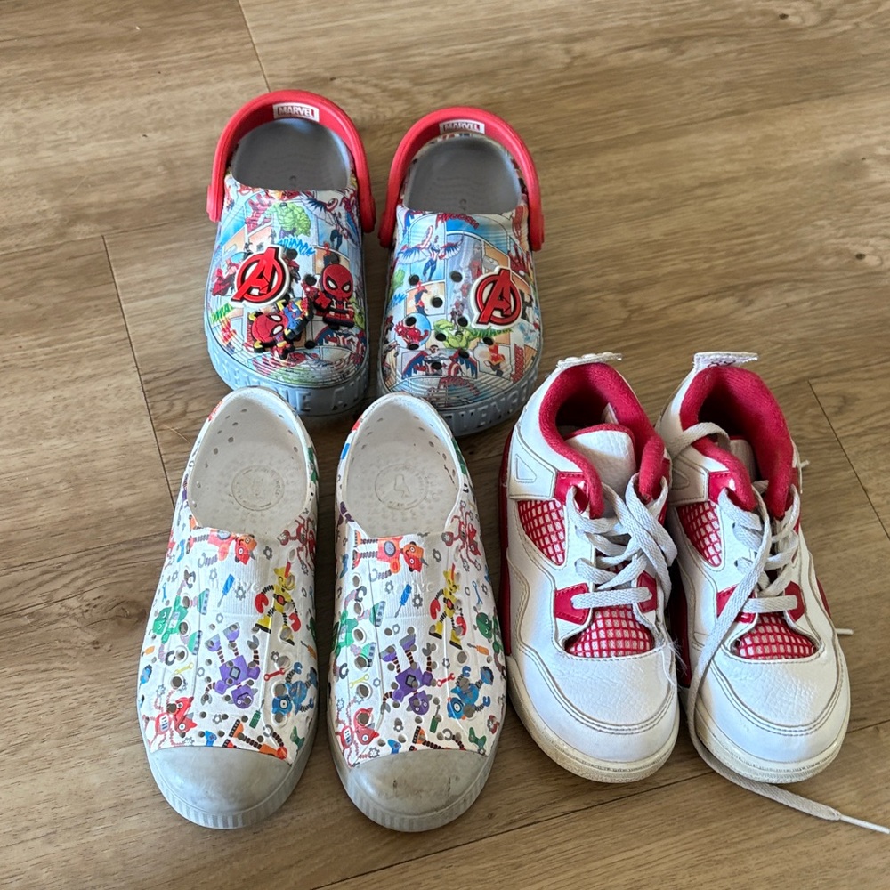 Lot of (3) Boys shoes